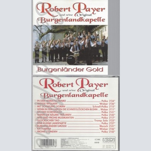 CD--ROBERT PAYER -1993- -- BURGENLAENDER GOLD