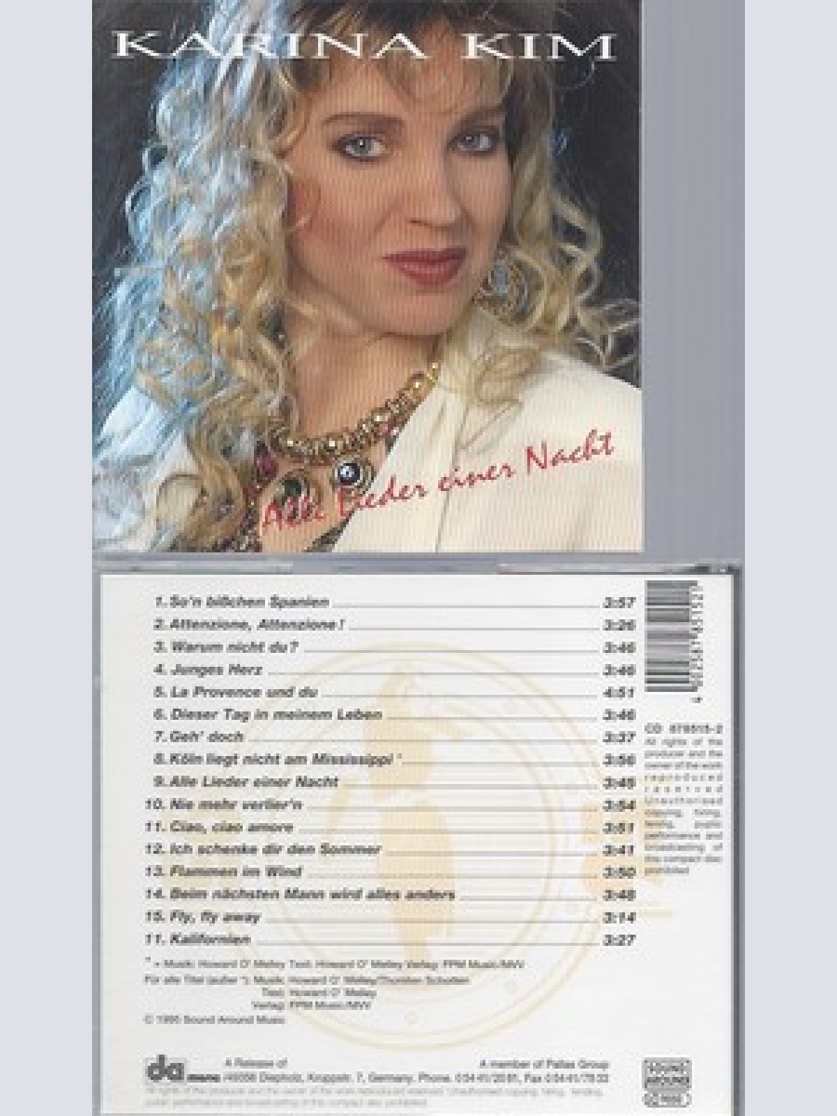 CD--KARINA KIM -1995- -- ALLE LIEDER EINER NACHT