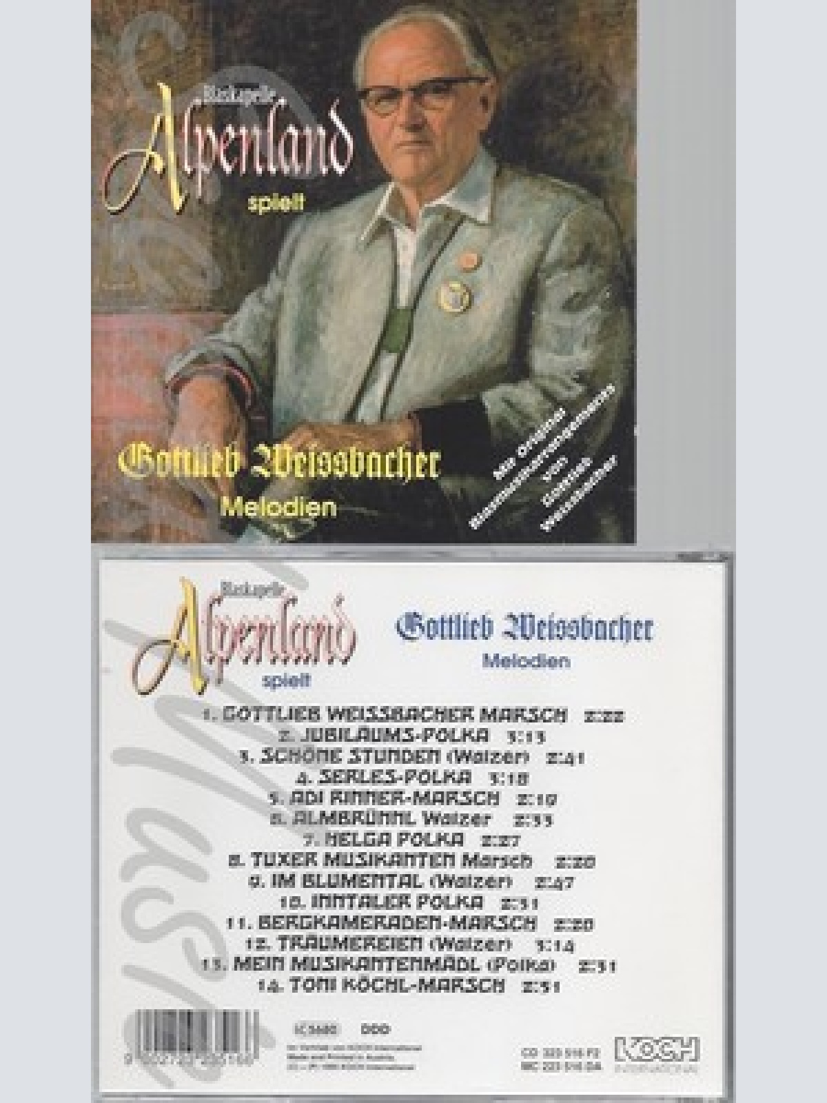 CD--BLASKAPELLE ALPENLAND -1995- -- BLASKAPELLE ALPENLAND SPIELT G