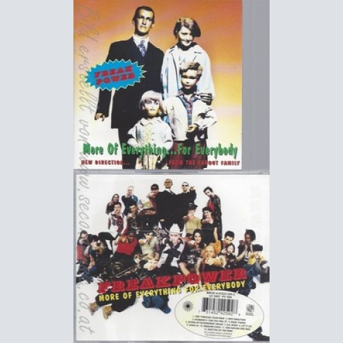 CD--FREAKPOWER -1996- -- MORE OF EVERYTHING FOR