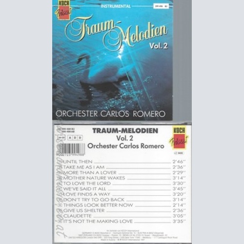 CD--TRAUM MELODIEN VOL 2 --ORCHESTER CARLOS ROMERO