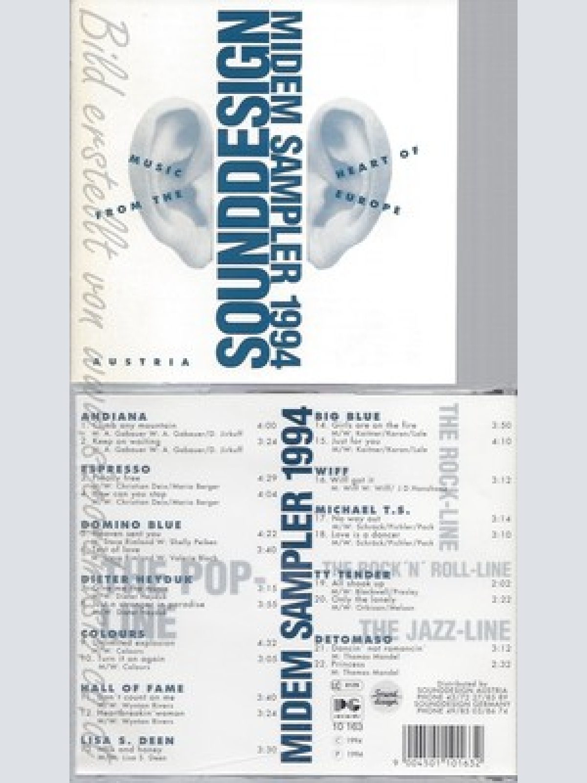 CD--DIVERSE -- -- -- MIDEM SAMPLER 1994