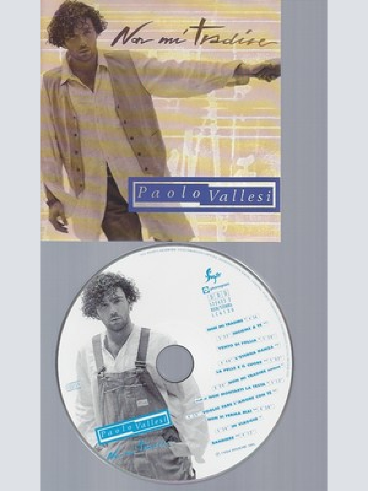 CD--PAOLO VELLESI -- NON MI TRADIRE -1994-