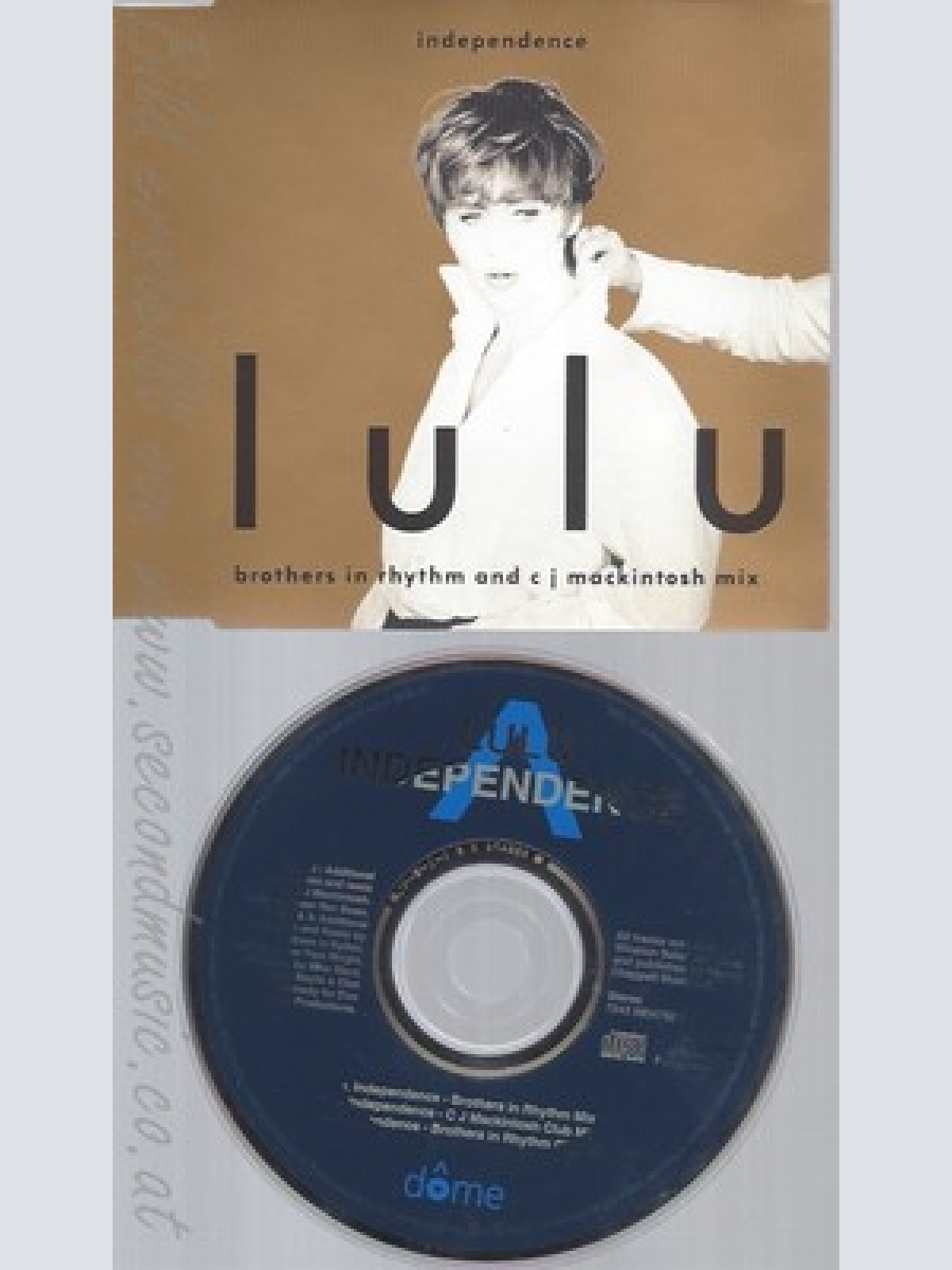 CD-- LULU - SINGLE -- INDEPENDENCE -BROTHERS IN RHYTHM