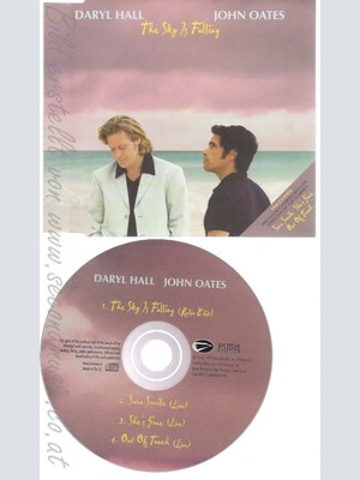 CD--HALL & OATES -    -- THE SKY IS FALL