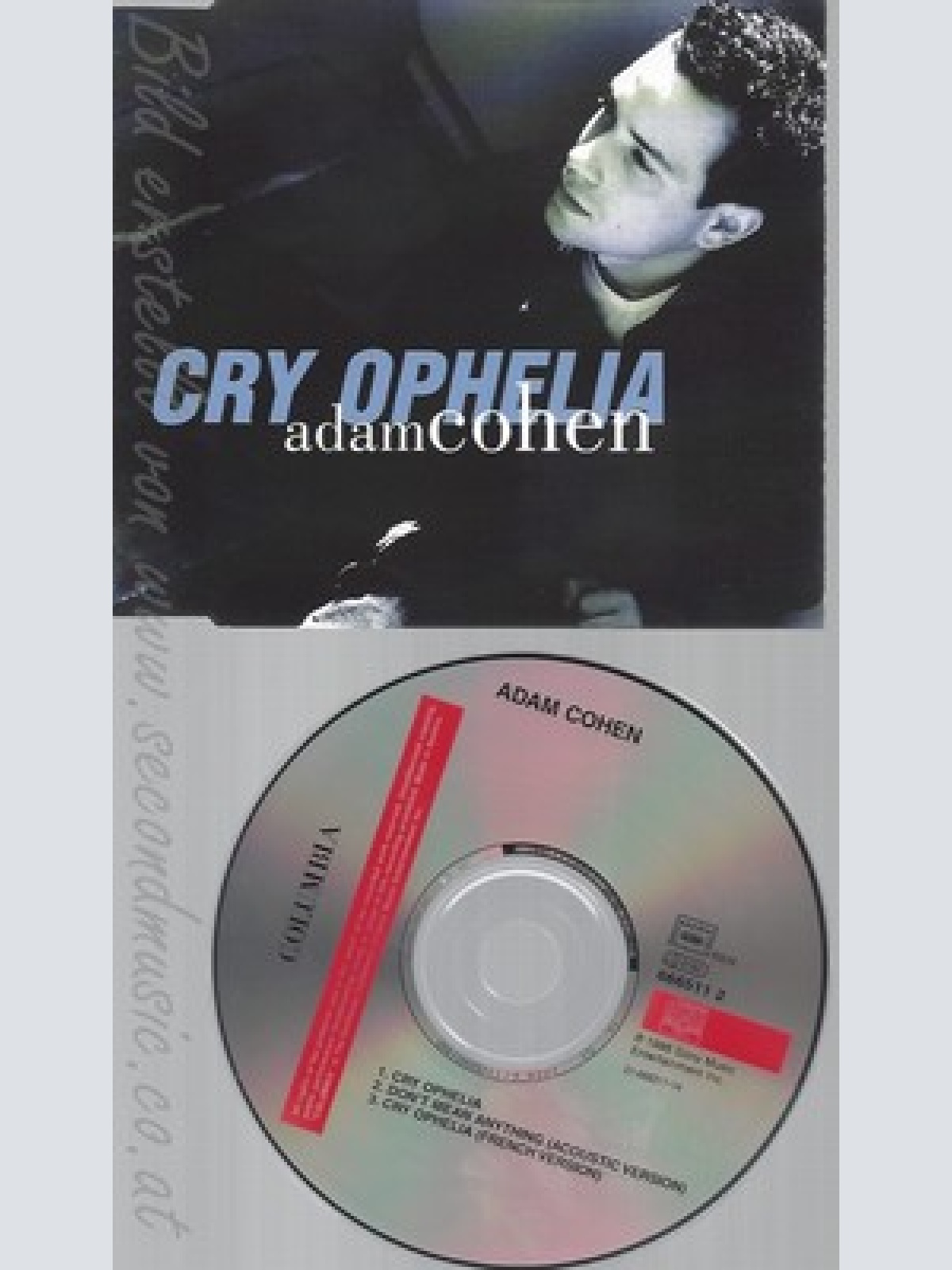 CD--ADAM COHEN -- - SINGLE -- CRY OPHELIA