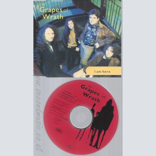 CD--GRAPES OF WRATH - SINGLE -- I AM HERE -INCL. 3 VERSIONS, -