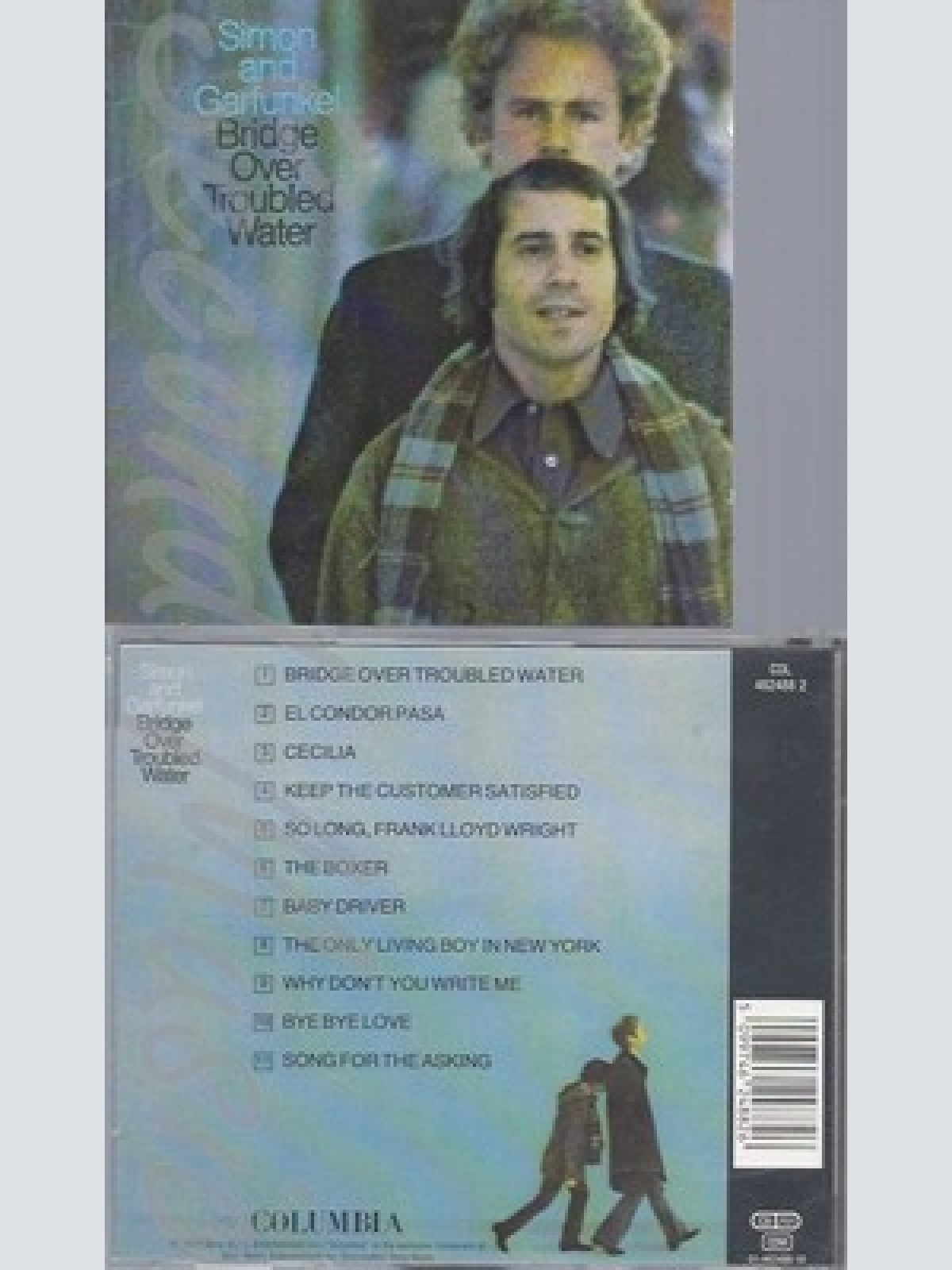 CD--SIMON & GARFUNKEL -1988- -- BRIDGE OVER TROUBLED WATER