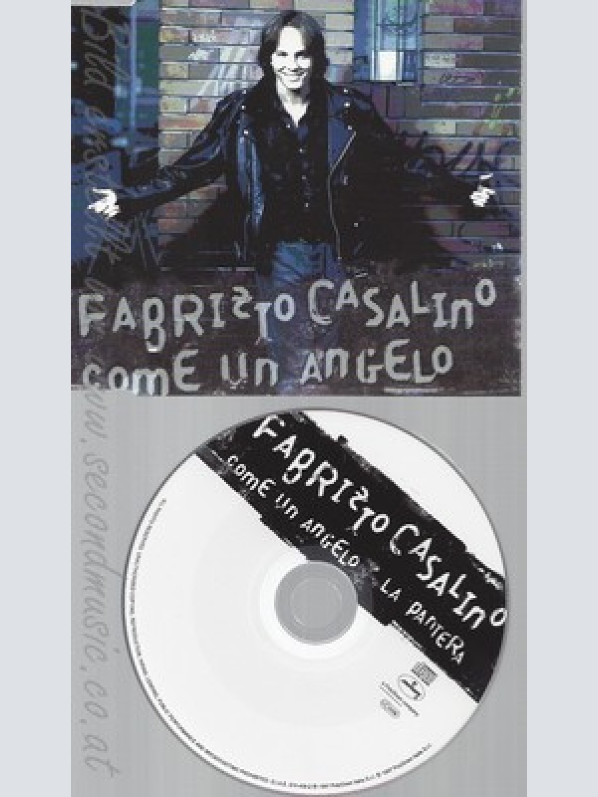 CD--FABRIZIO CASALINO - SINGLE -- COME UN ANGELO
