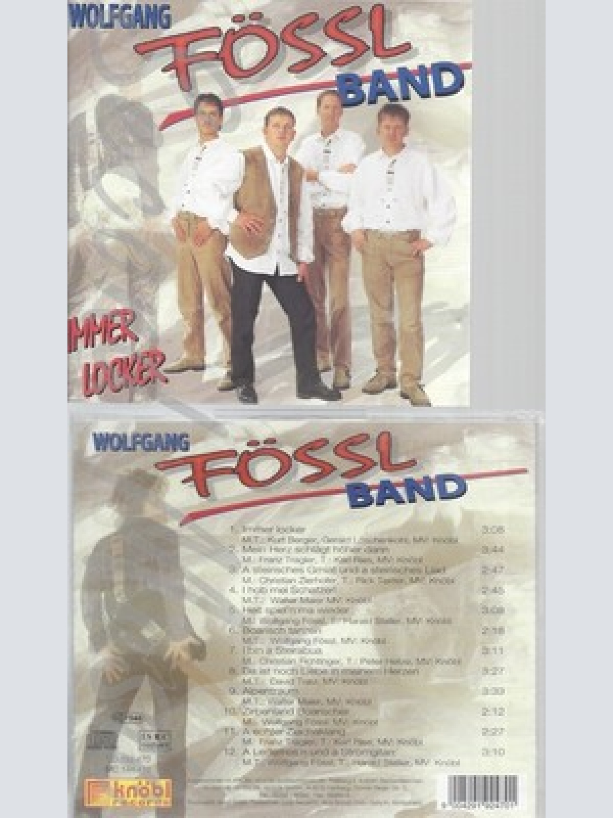 CD--WOLFGANG FOESSL BAND -  -- IMMER LOCKER