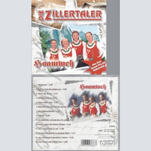 CD--DIE ZILLERTALER UND VARIOUS -1996- -- HOAMWEH