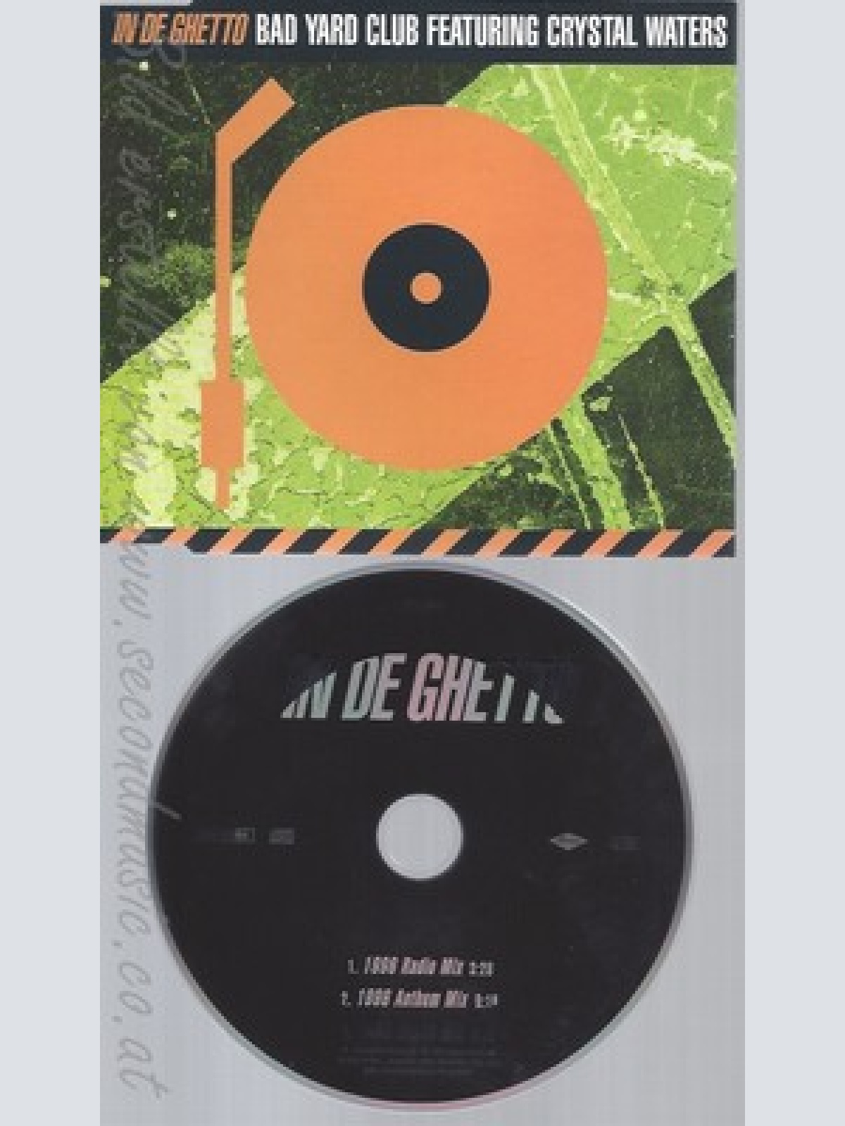 CD--WATERS CRYSTAL -- - SINGLE -- IN THE GHETTO