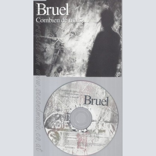 CD--PATRICK BRUEL -- - SINGLE -- COMBIEN DE MURS