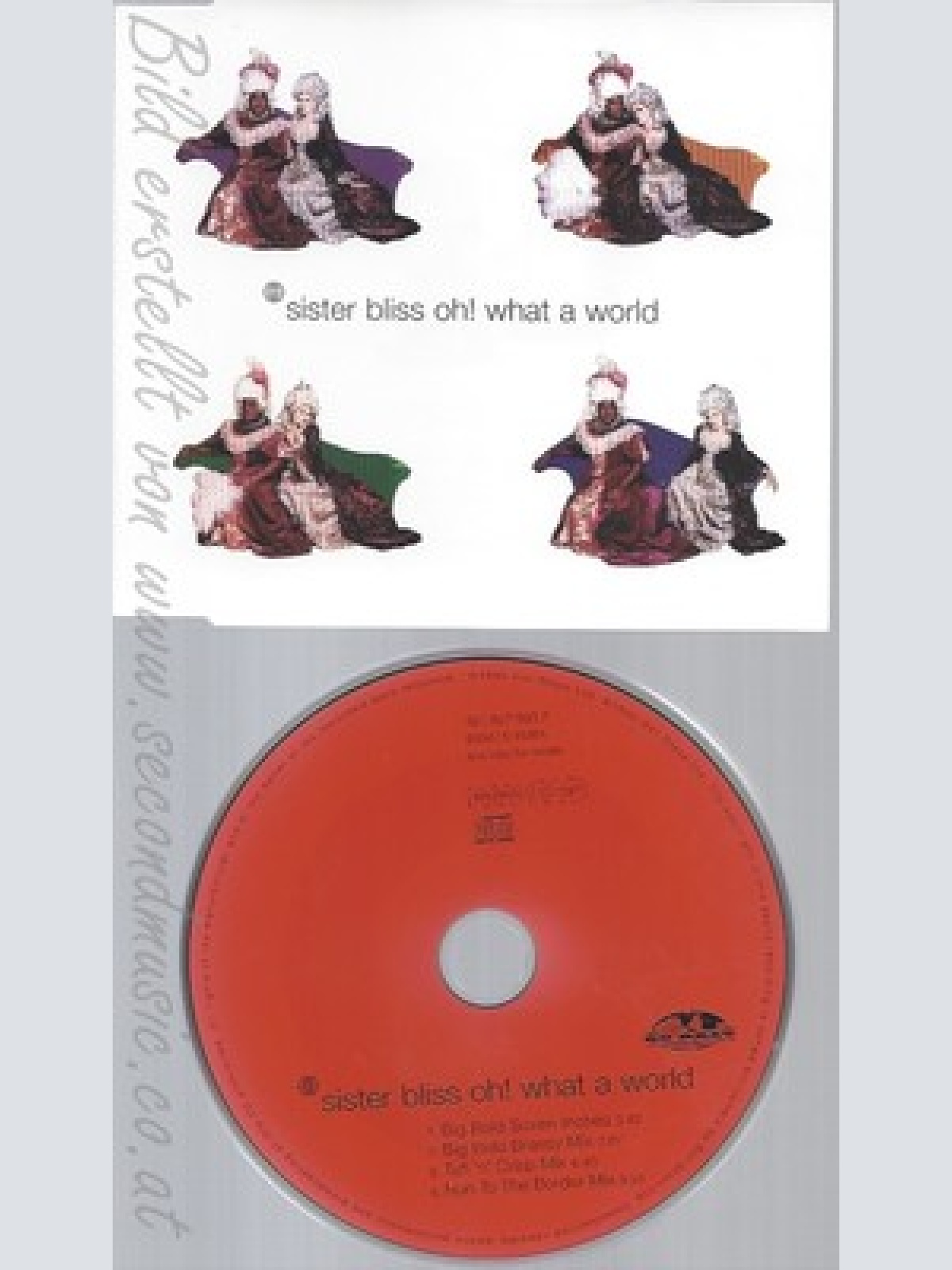 CD--SISTER BLISS-- OH WHAT A WORLD