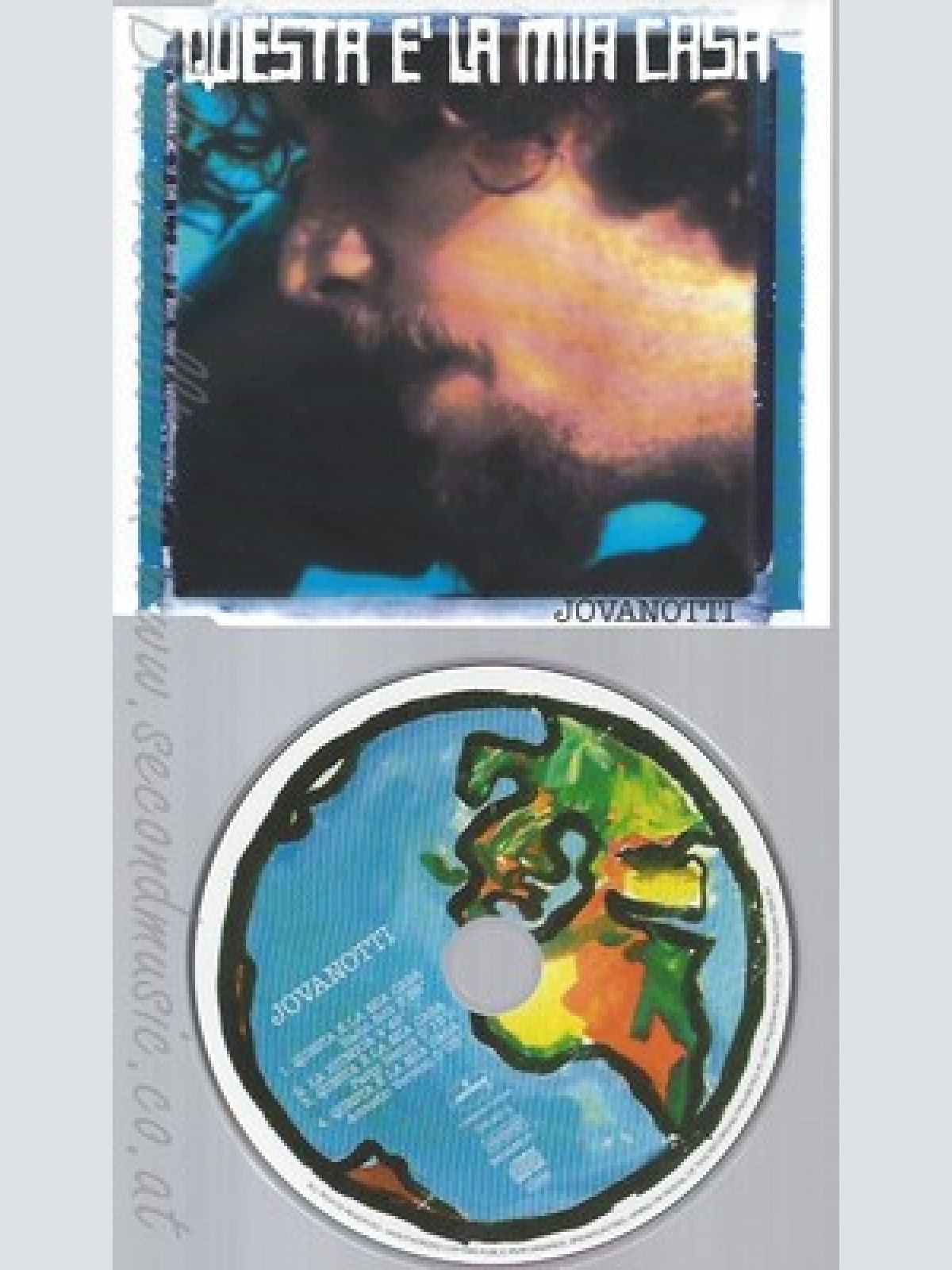 CD--JOVANOTTI -  - - SINGLE -- QUESTA E'LA MIA CASA