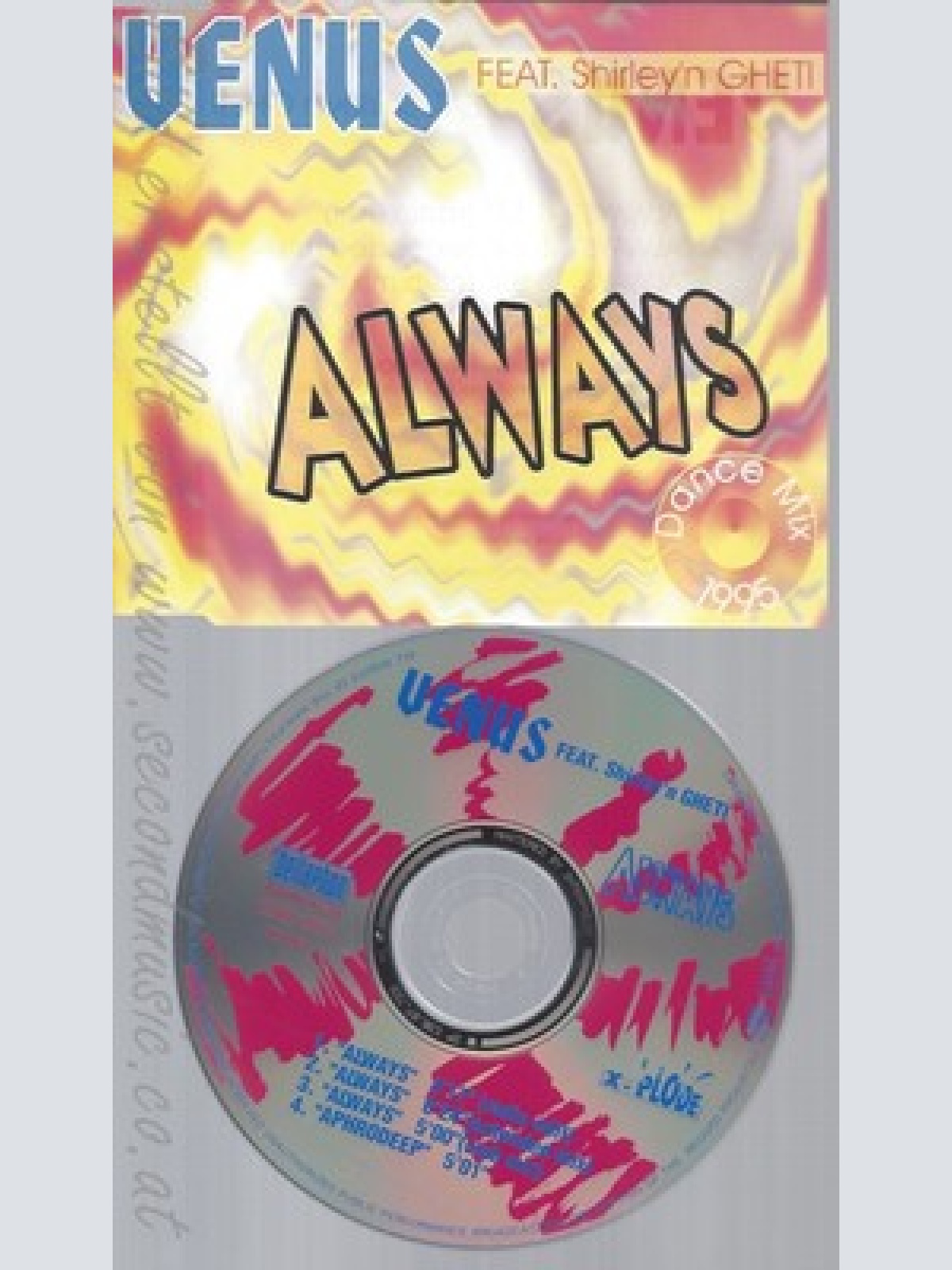 CD--VENUS & THE RAZORBLADES -- - SINGLE -- ALLWAYS