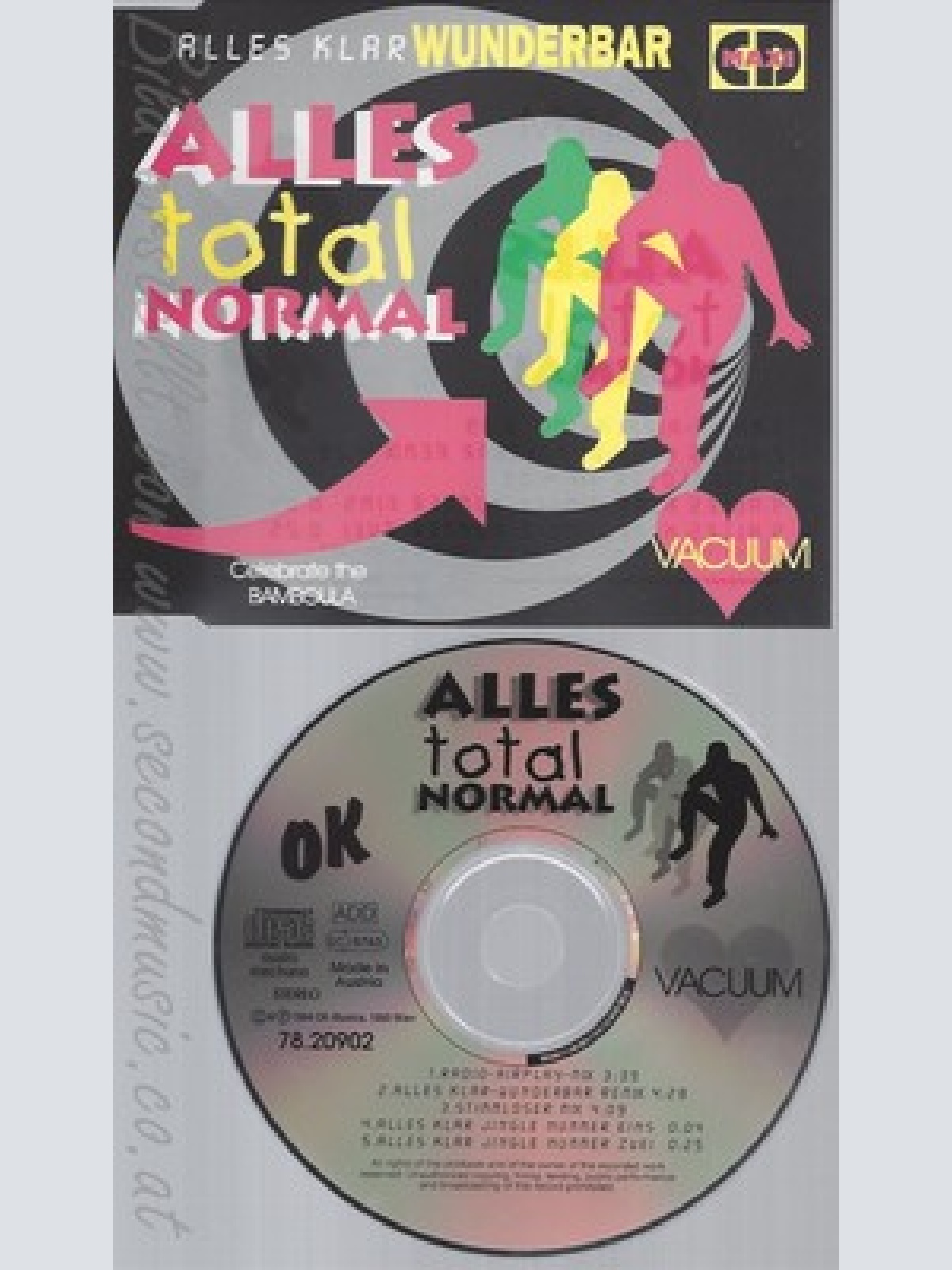 CD--VACUUM -  - -- ALLES TOTAL NORMAL