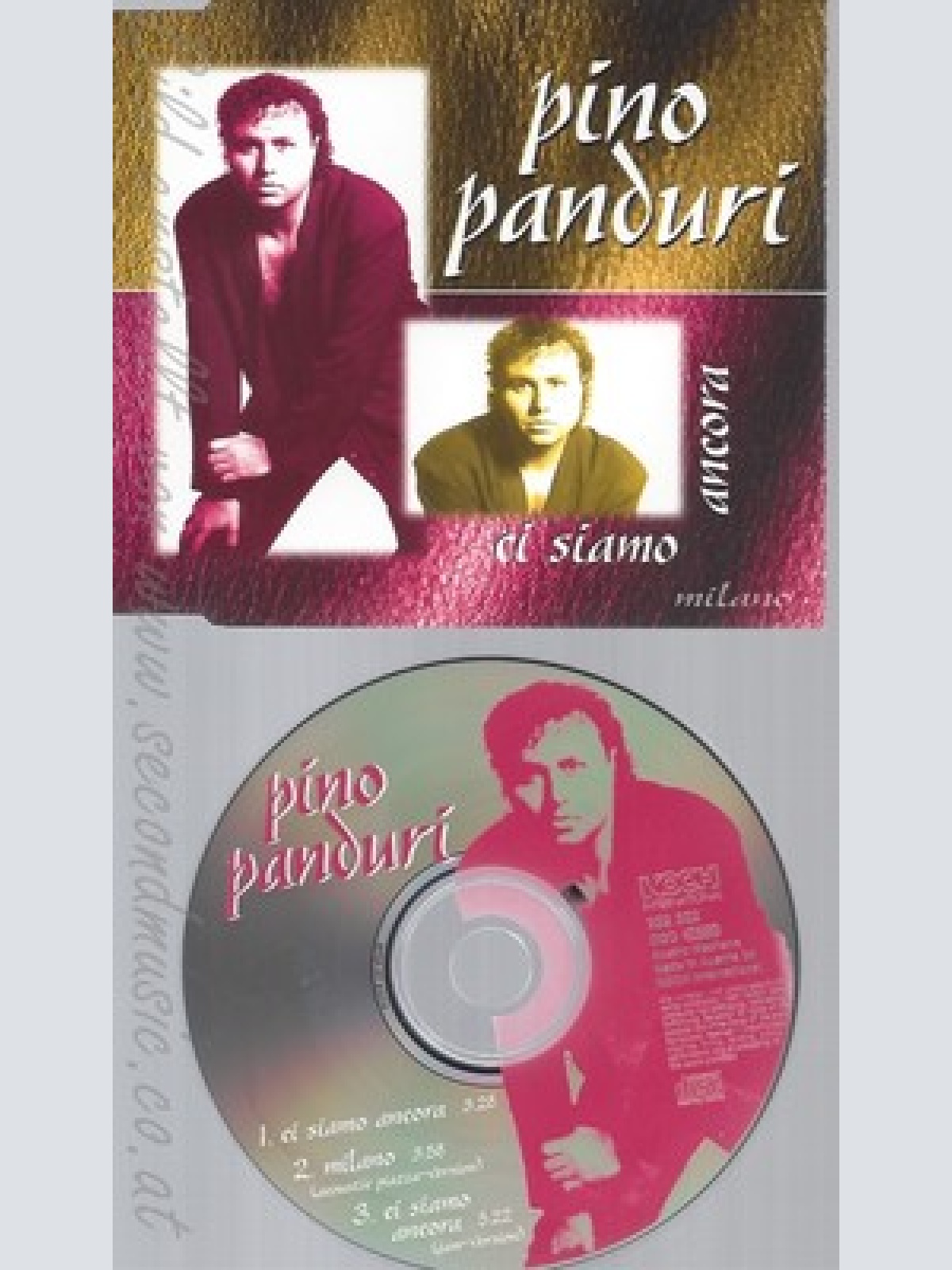 CD--PINO PANDURI -- - SINGLE -- FORSE E TUTTO FANTASIA
