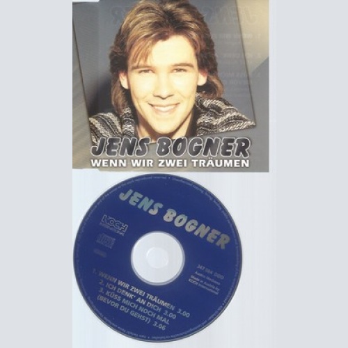 CD--JENS BOGNER -- - SINGLE -- WENN WIR ZWEI TRAEUMEN