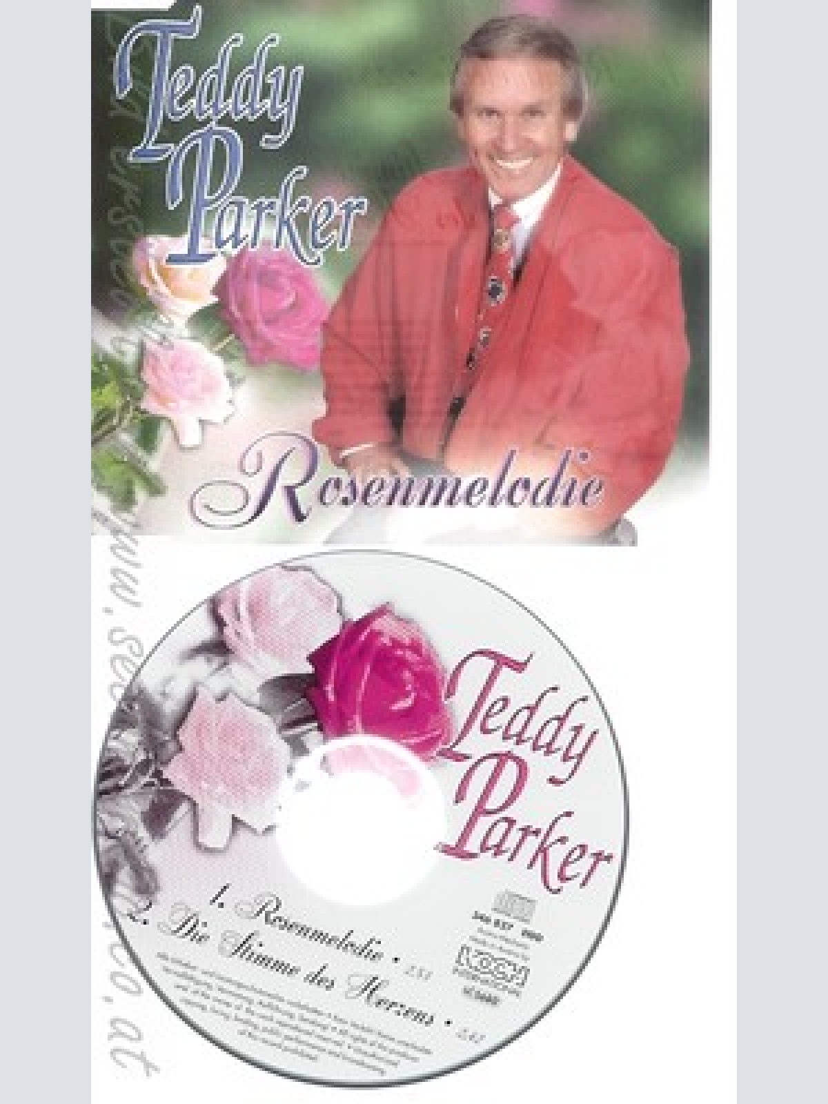 CD--TEDDY PARKER -  - - SINGLE -- ROSENMELODIE