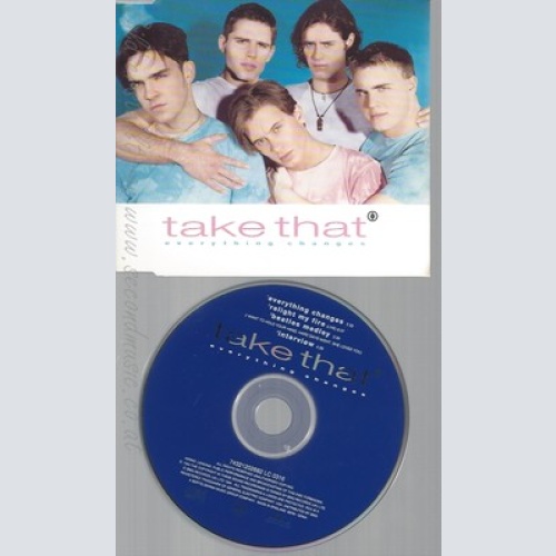 CD-- TAKE THAT -- --- EVERYTHING CHANGES