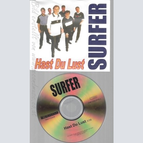 CD--SURFER--HAST DU LUST --