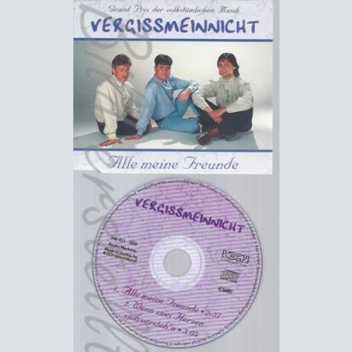 CD--VERGISSMEINNICHT -- --- ALLE MEINE FREUNDE