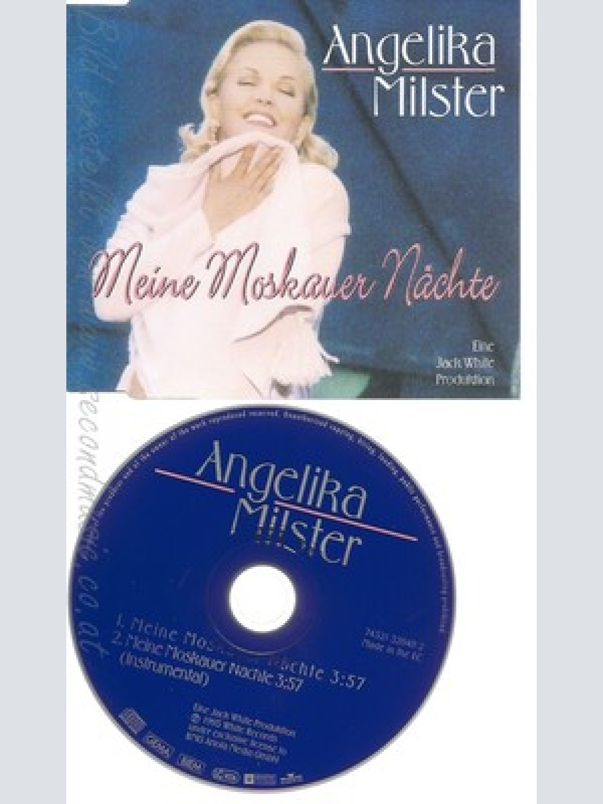 CD--ANGELIKA MILSTER --MEINE MOSKAUER NAECHTE--2 VERSIONS, 1995-