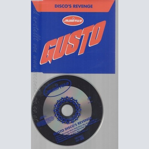 CD--GUSTO -- --- DISCO S REVENGE