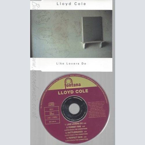 CD--LLOYD COLE -LIKE LOVERS DO ---4 TRACKS, 1995-