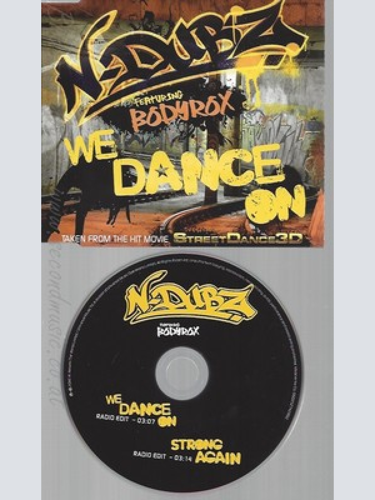CD--N-DUBZ-- SINGLE -- WE DANCE ON --