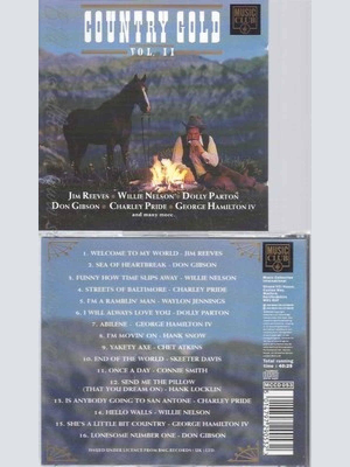 CD--COUNTRY GOLD -- -- COUNTRY GOLD VOL.2