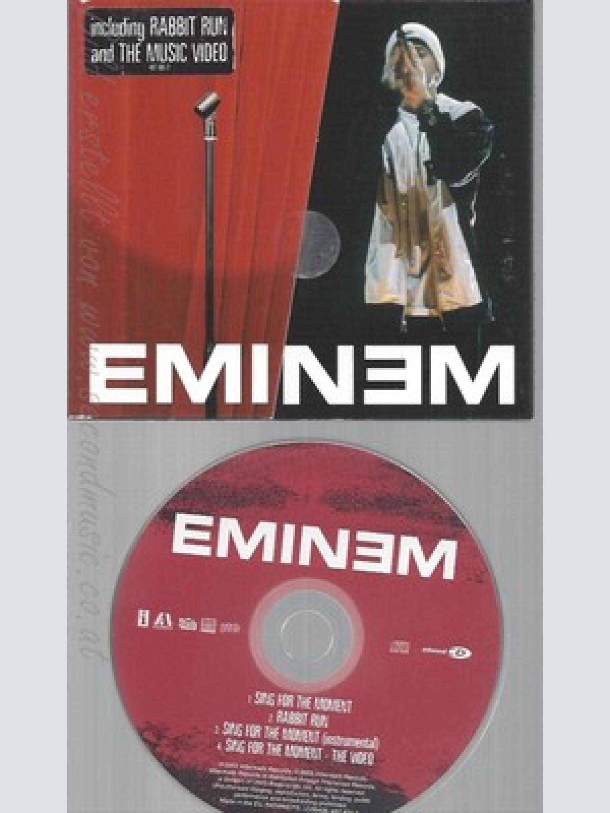 CD--EMINEM -- SING FOR THE MOMENT----LTD.EDIT -DIGI