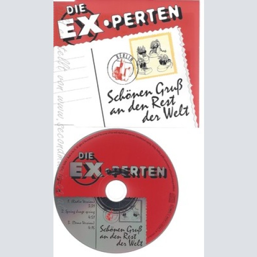 CD--EX PERTEN-- SINGLE -- SCHOENEN GRUSS AN DEN REST DER WELT --