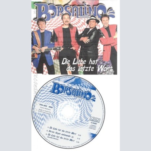 CD--BORSALINO -- --- DIE LIEBE HAT DAS LETZTE WORT