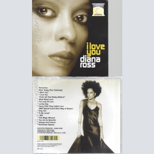 CD--DIANA ROSS -- --- I LOVE YOU [15TRX]
