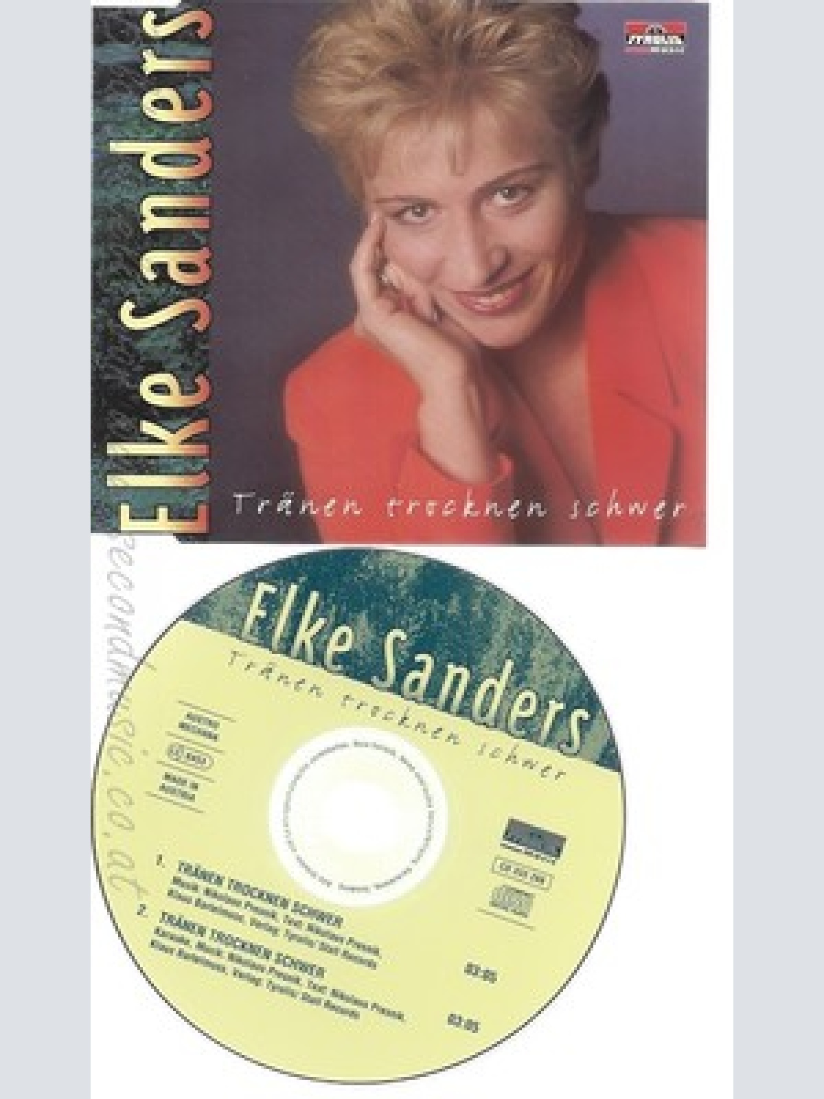 CD--ELKE SANERS -- --- TRAENEN TROCKNEN SCHWER