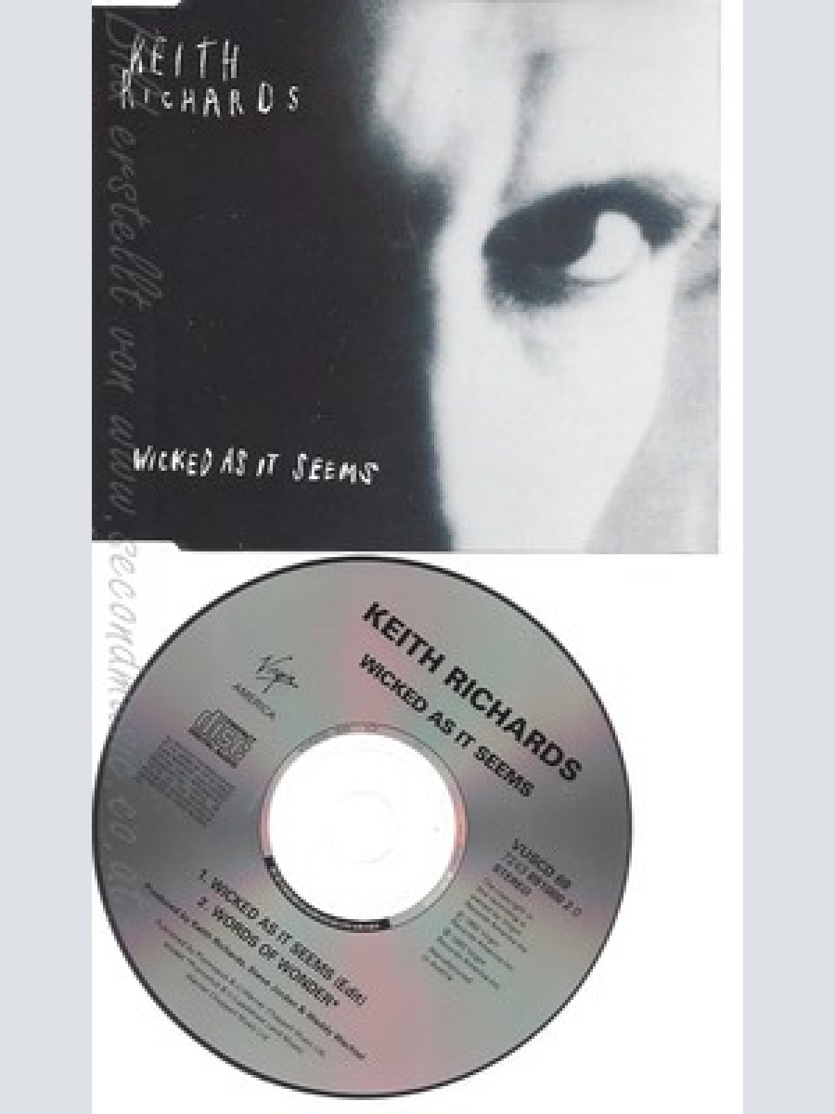CD--KEITH RICHARDS --- WICKED AS IT SEEMS