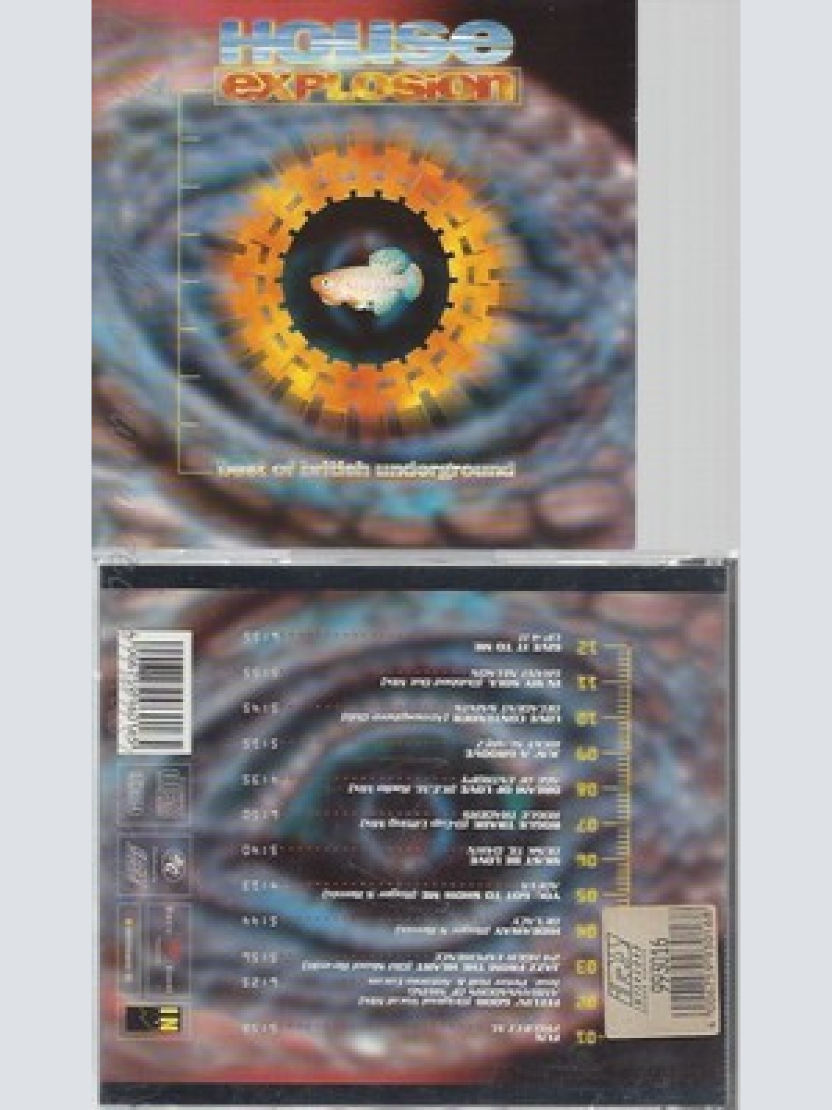 CD--PROJECT M., AMBASSADORS OF SWING, DE'LACY UND ADEVA -- HOUSE EXPLOSION--1995