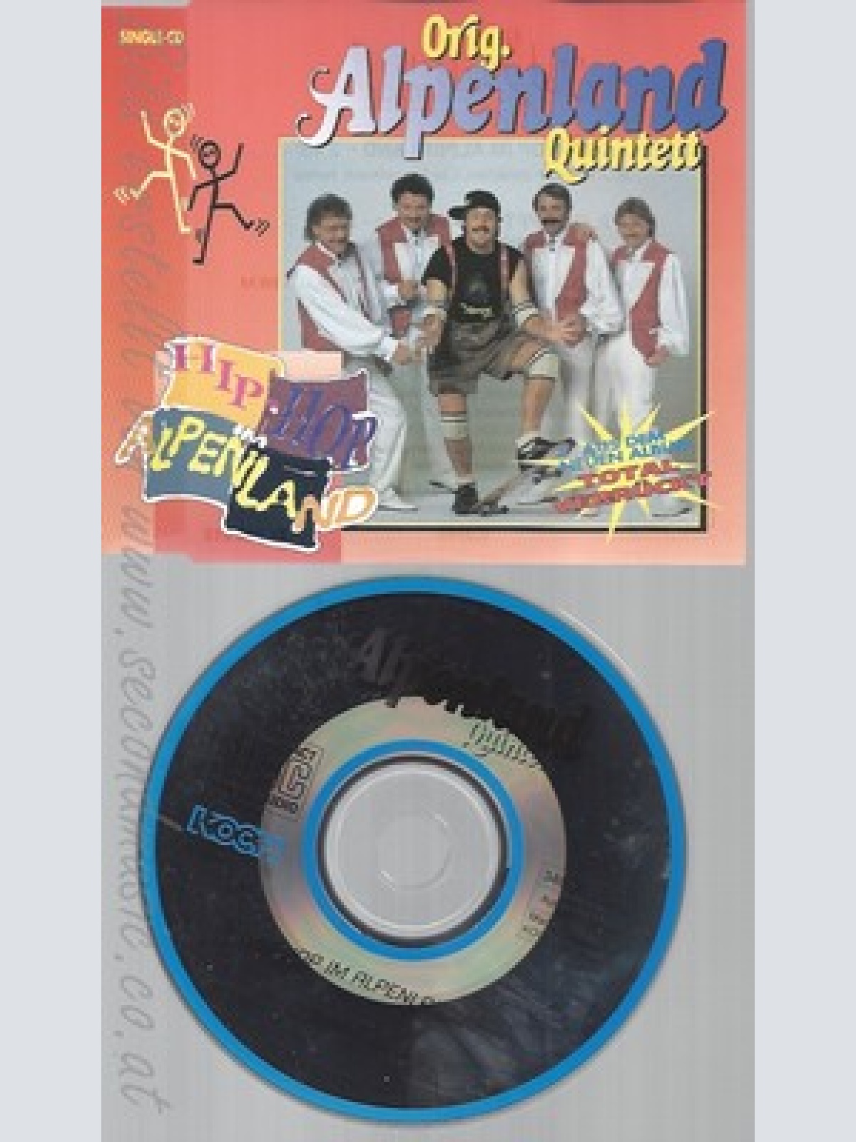 CD--ORIGINAL ALPENLAND QUINTETT -- -- HIP-HOP IM ALPENLAND