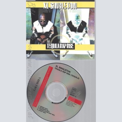 CD--XL SINGLETON - SINGLE -- TEQUILA RAP RISE -4 VERSIONS,  -