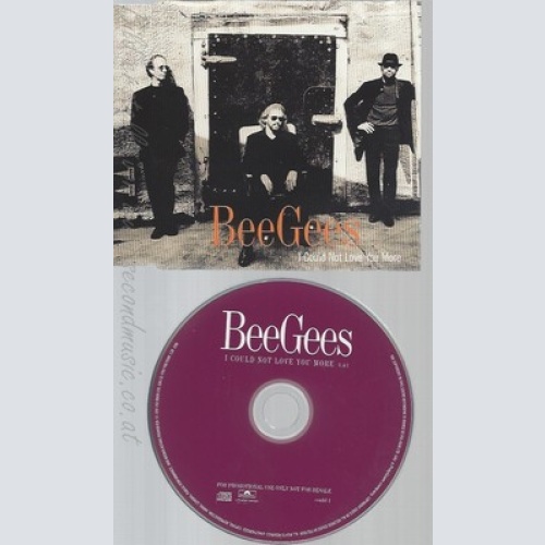 CD--BEE GEES--I COULD NOT LOVE YOU MORE--PROMO