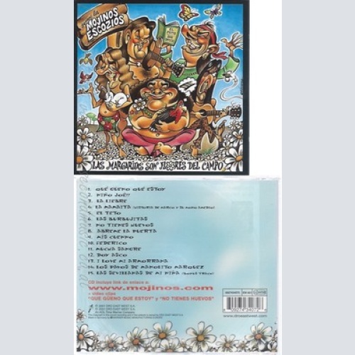 CD--MOJINOS ESCOZIOS -- --- LAS MARGARITAS SON FLORES DEL
