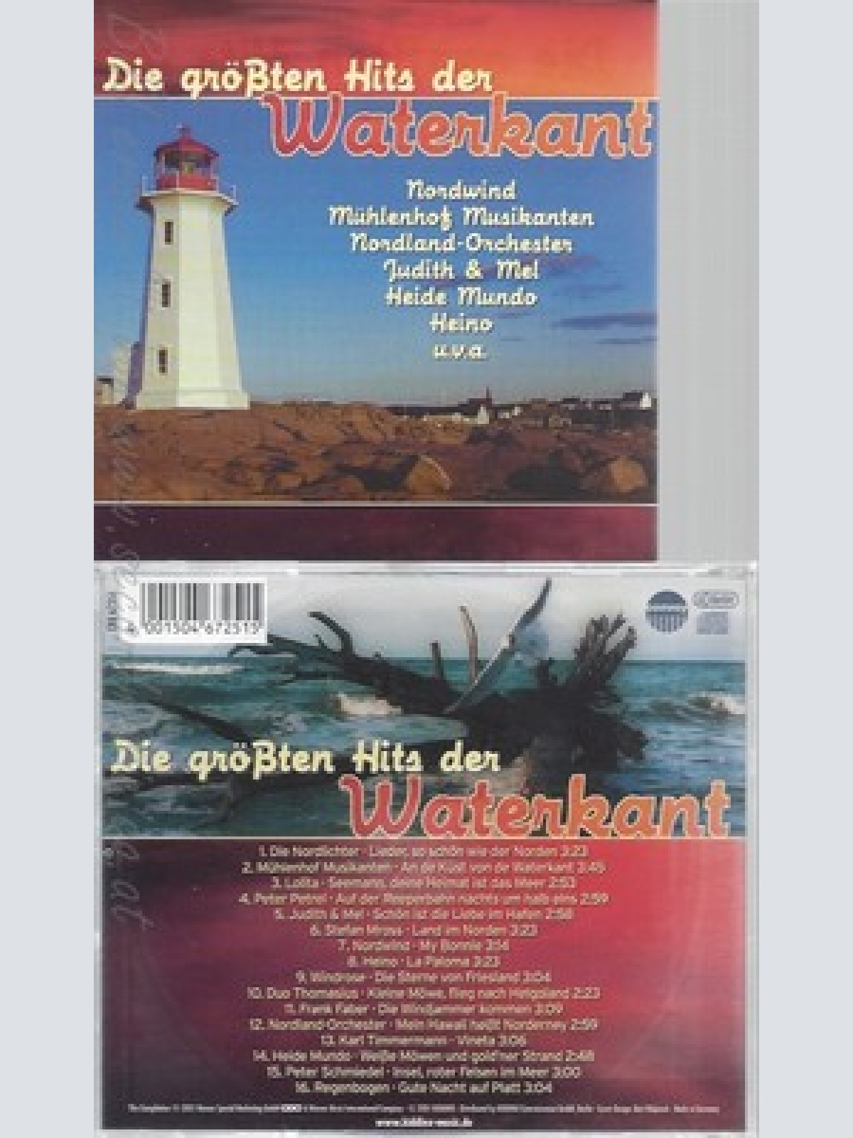 CD--VARIOUS -- -- DIE GROESSTEN HITS D.WATERKANT