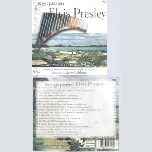 CD--THE MAGIC PANPIPES -- -- ELVIS PRESLEY BY PANPIPES