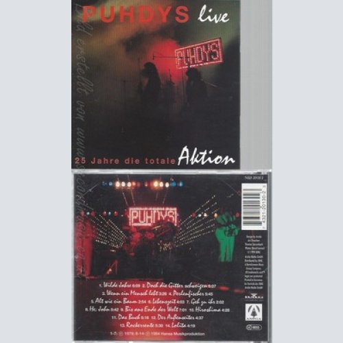 CD--PUHDYS -- -- LIVE