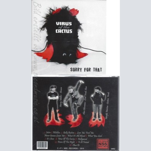 CD--VIRUS OF THE CACTUS--SORRY FOR THAT