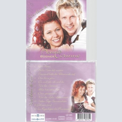 CD--BENNO & CORINNE BOGNER -- -- WIE ADAM & EVA