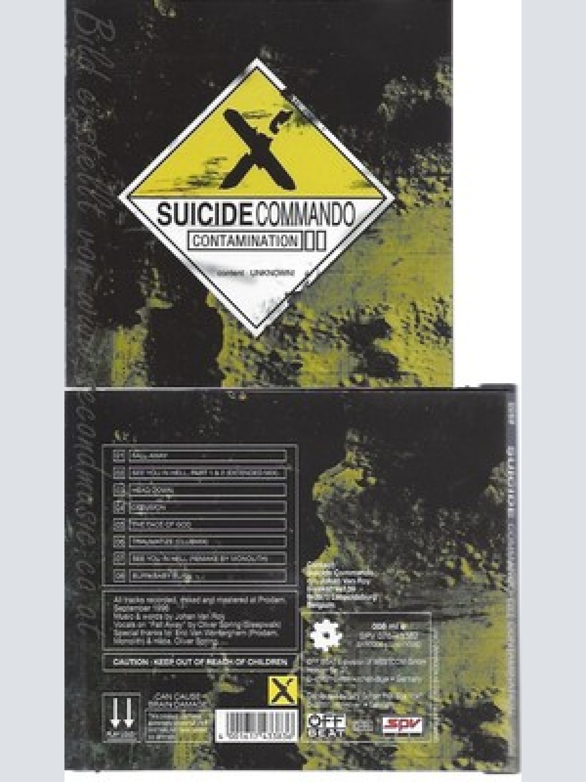 CD--SUICIDE COMMANDO -- -- CONTAMINATION