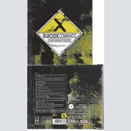 CD--SUICIDE COMMANDO -- -- CONTAMINATION